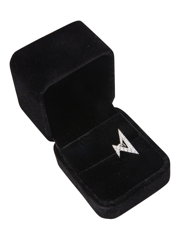 Silver Zircon Studs Earrings WN21005