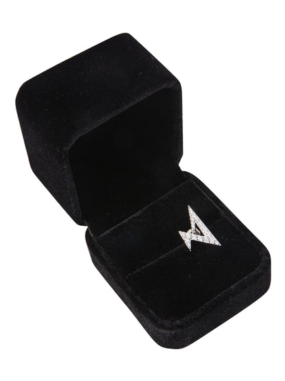 Silver Zircon Studs Earrings WN21005