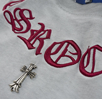 Washed Cross Logo Short Sleeve T-Shirt WN25796