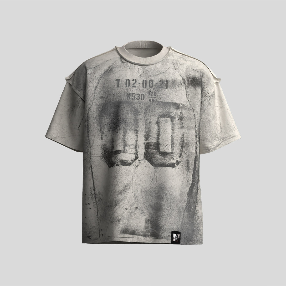 Industrial Graphic Gothic Short Sleeve T-Shirt WN27142
