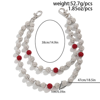 Rhinestone Pants Chain WN21063