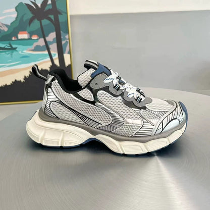 Mesh Thick Sole Sporty Sneakers WN21247