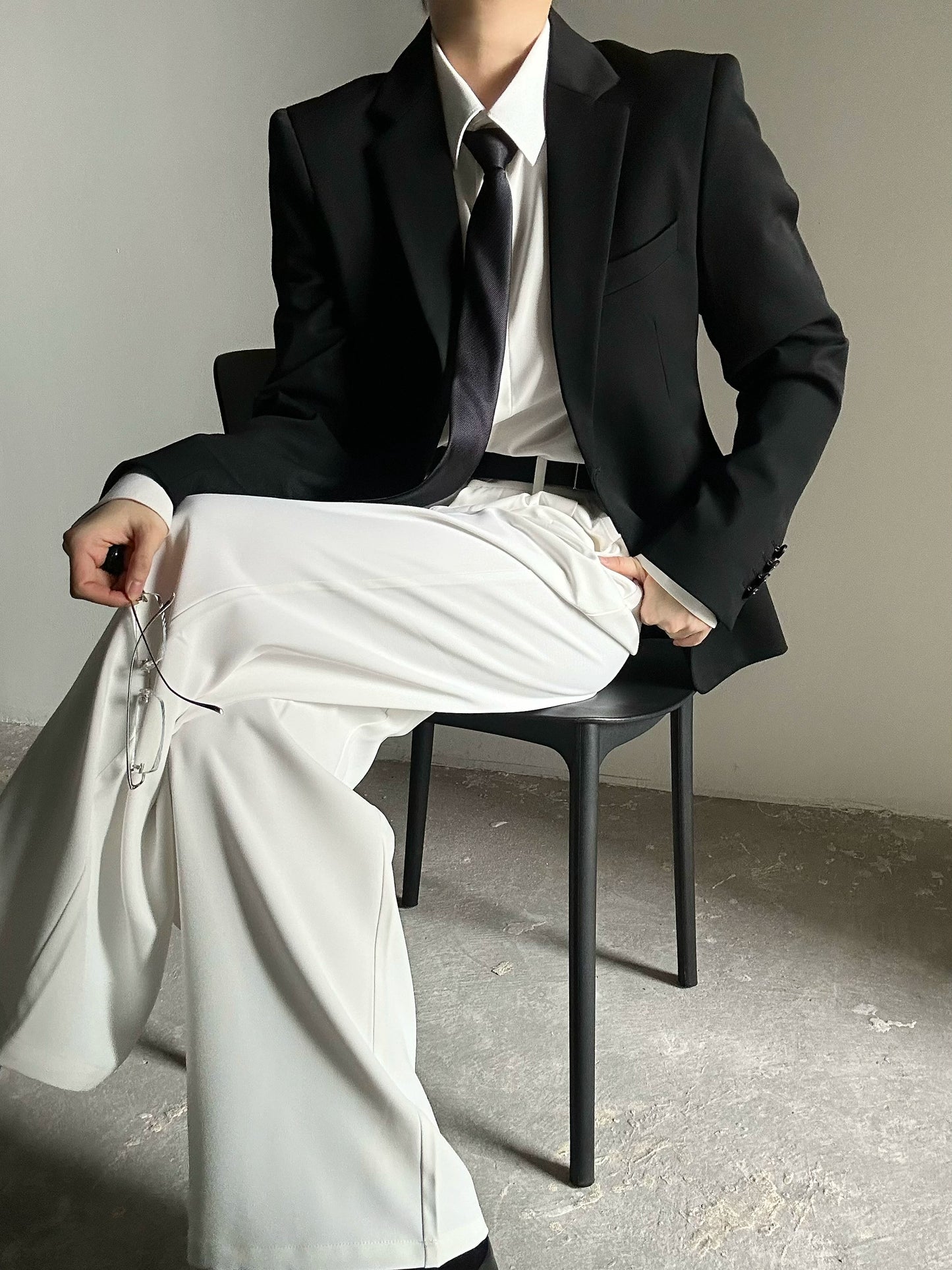 Drape Wide Leg Trousers WN19631