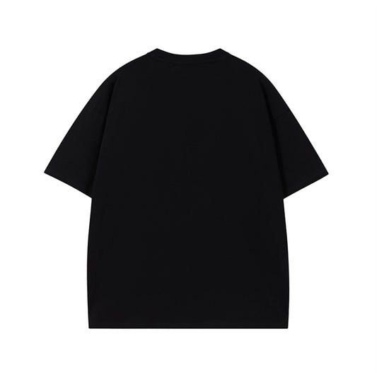 3D Heart Letter Embroidery Short Sleeve T-Shirt WN26923