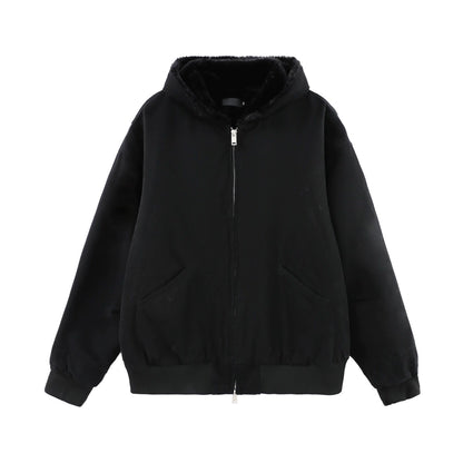 Fleece Linning Hooded Jacket WN10938