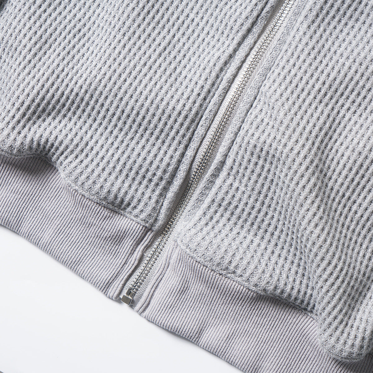 Cross Embroidery Fake Fur Collar Zipper Hoodie WN21880