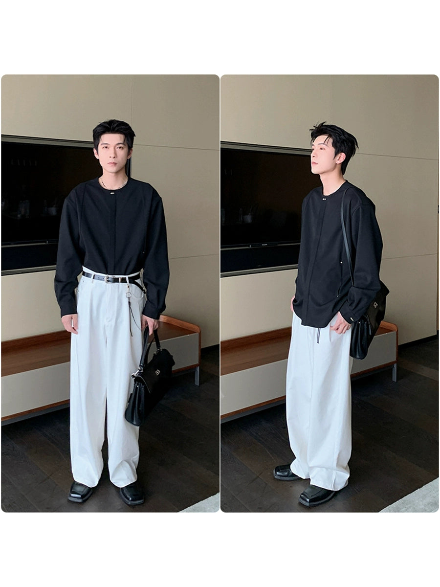 Chinese Style Design Long Sleeve T-shirt WN20409