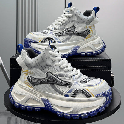 Chunky Platform Mesh High-Top Sneaker Boots WN24841