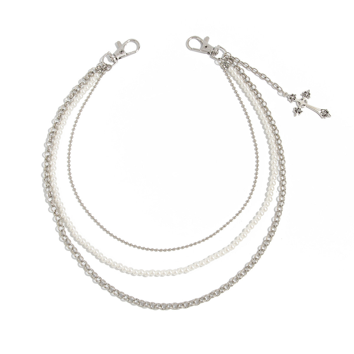 Cross Decor Pants Chain WN21079