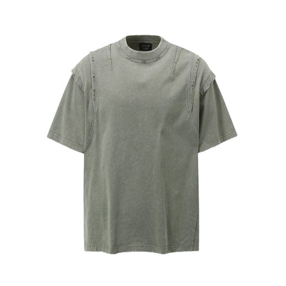 Heavyweight Washed Short Sleeve T-Shirt WN25468
