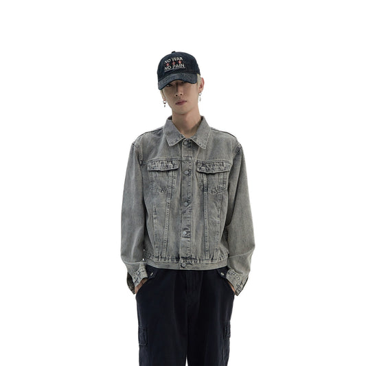 Washed Oversize Denim Jacket WN7512