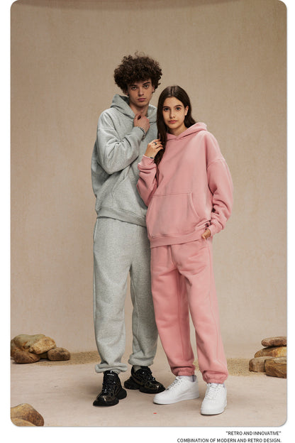 Oversize Plain Hoodie WN9968