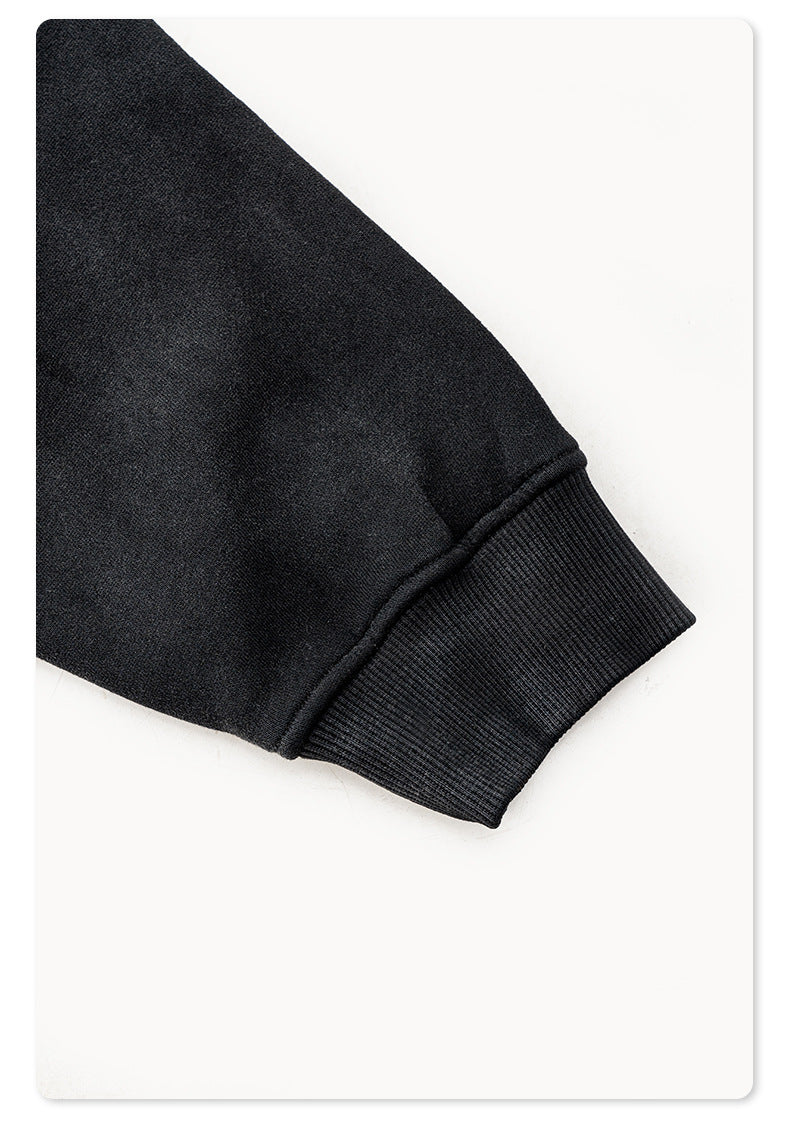 Washed Heavy Weight Print Hoodie WN7864