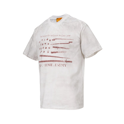 Washed Graphic Print Short Sleeve T-Shirt WN25904