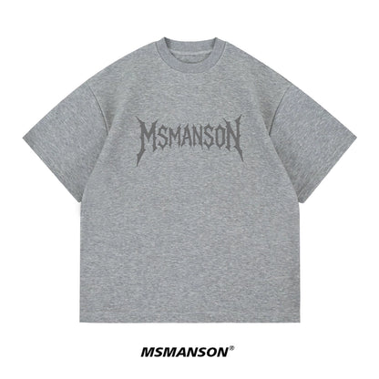 Graphic Letter Short Sleeve T-Shirt WN18698