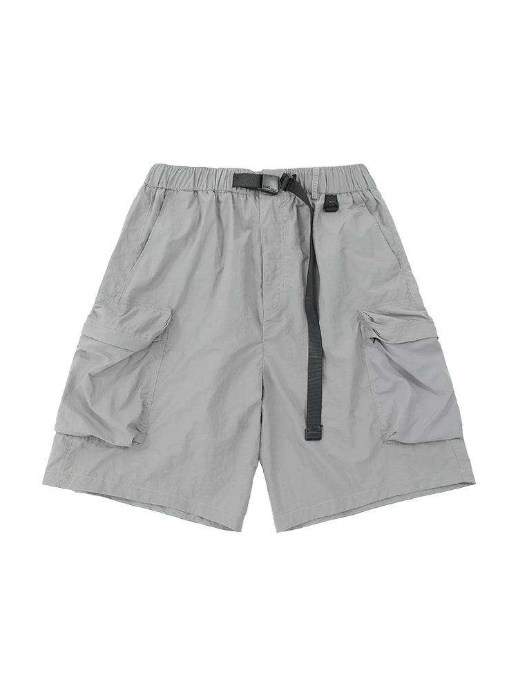 Big Pocket Wide-leg Short Pants WN5678