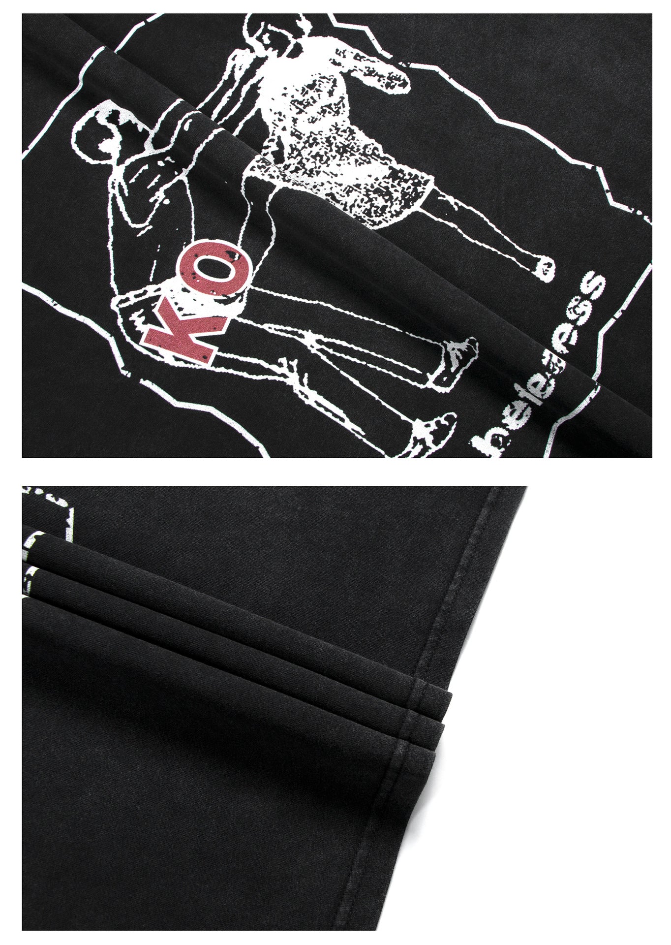 Graffiti Art Graphic Short Sleeve T-Shirt WN26276