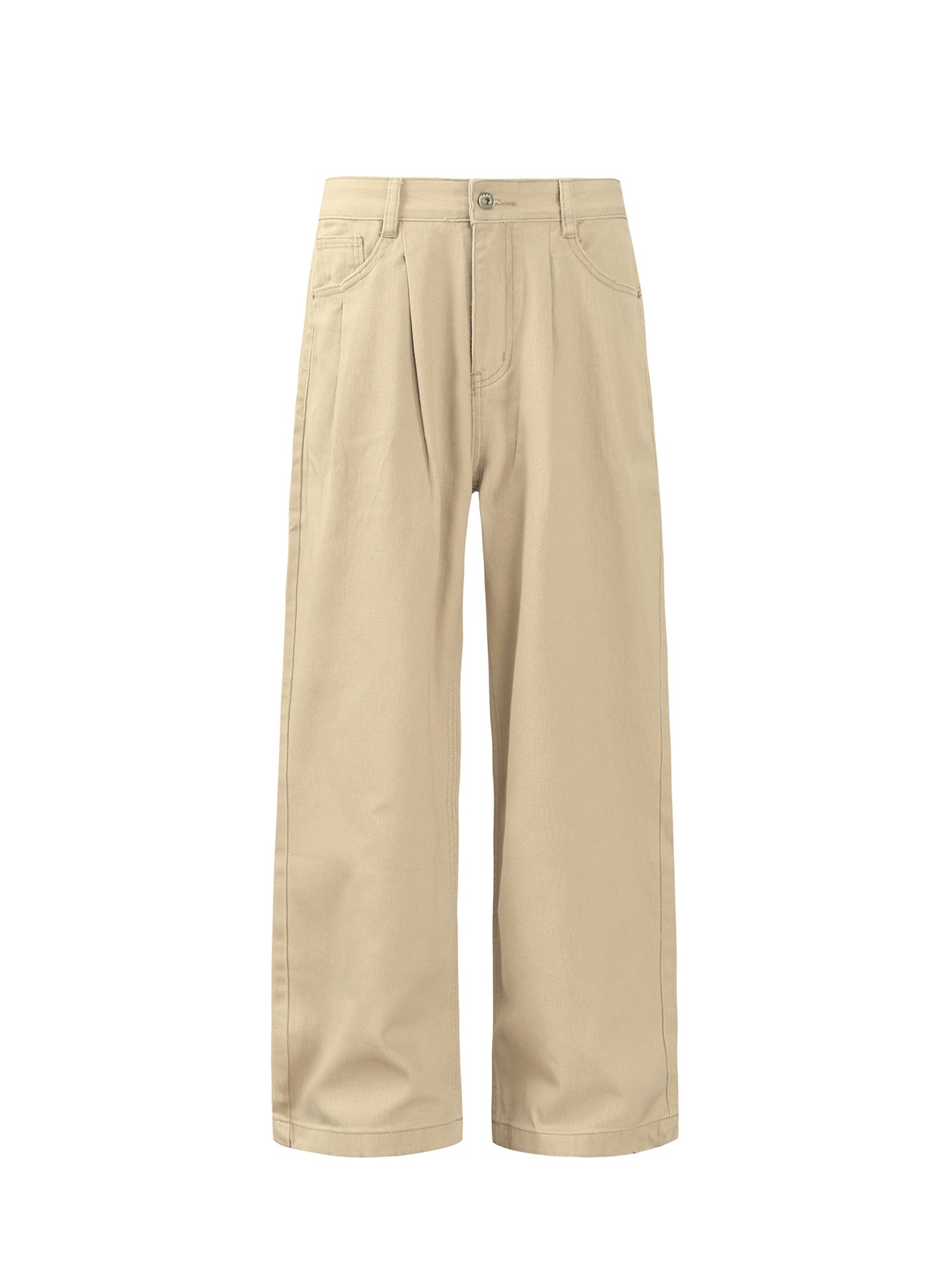 Washed Straight Wide Leg Pants WN26315