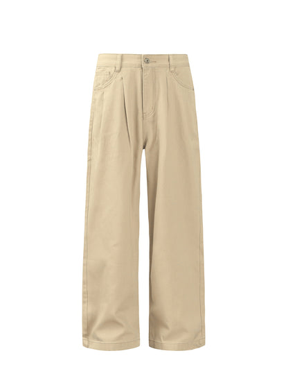 Washed Straight Wide Leg Pants WN26315