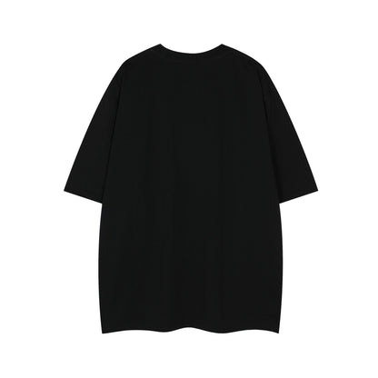 Heart Tomato Print Oversize Short Sleeve T-Shirt WN26863