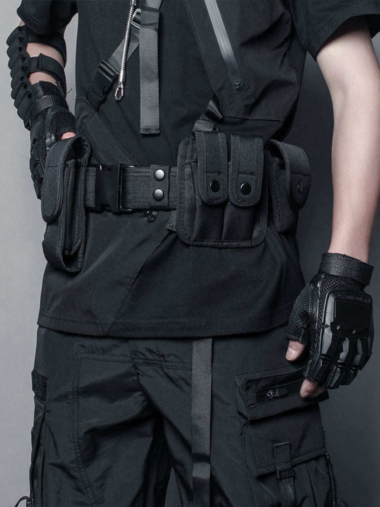 Multi Pocket Tactical Waist Bag WN22346