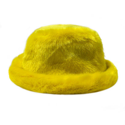 Fake Fur Bucket Hat WN21129