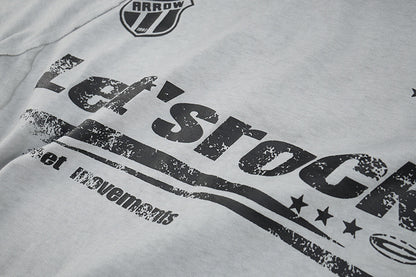 Washed Logo Print Short Sleeve T-Shirt WN25811