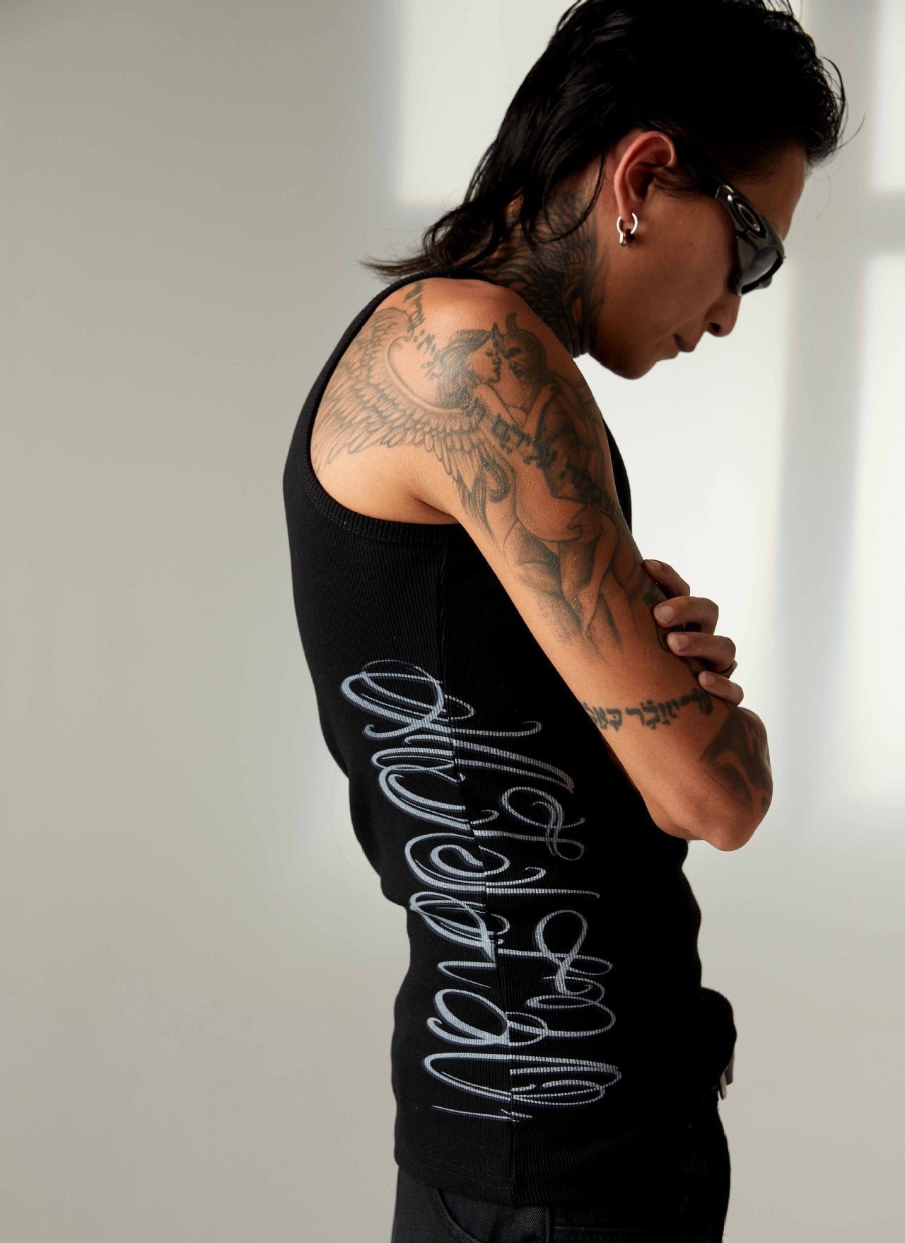 Logo Letter Print Tank Top WN25762