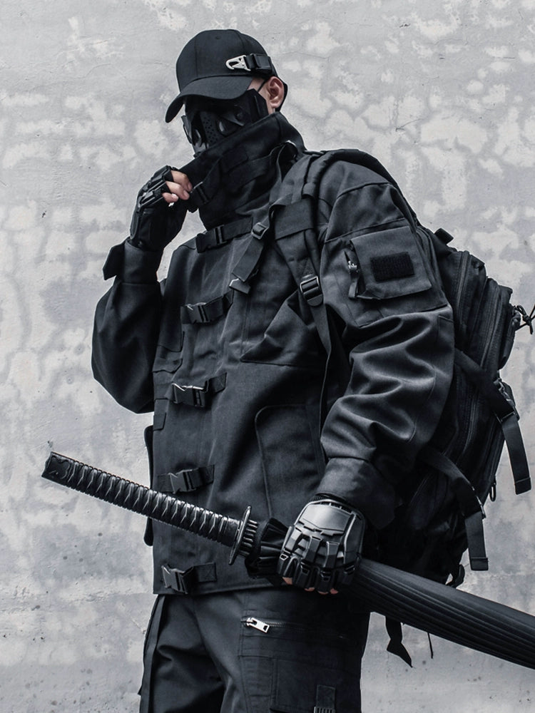 Waterproof Stand Neck Tactical Jacket WN22378