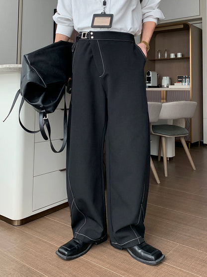 Draping Wide Leg Trousers WN20487