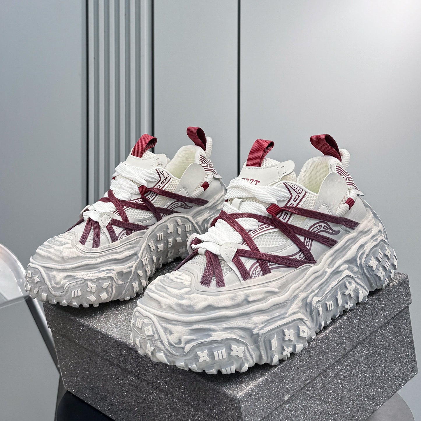 Rope Strap Chunky Sole Sneakers WN24602