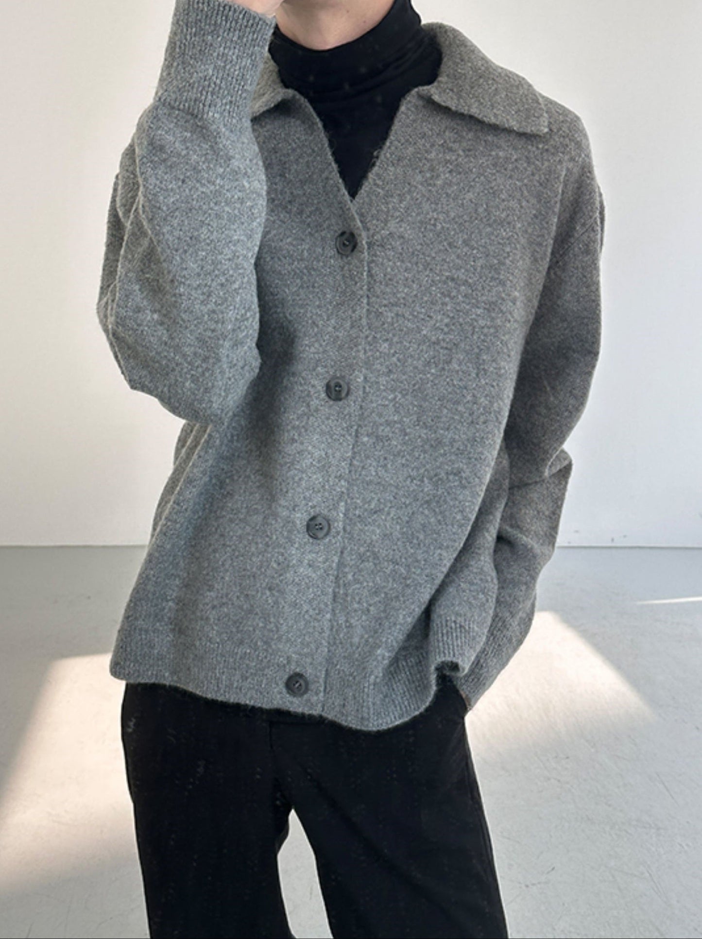 Polo Knit Cardigan WN21531