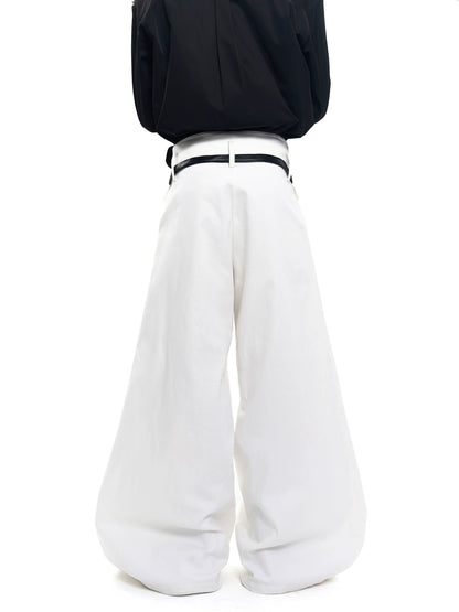 Simple Wide Leg Trousers WN20377