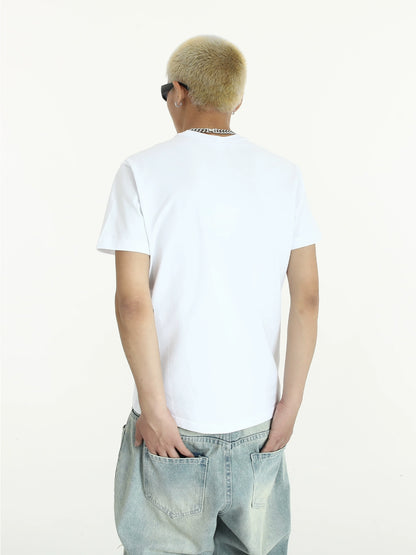 Basic Round Neck Short Sleeve T-shirt WN5735