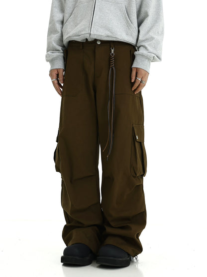 Large Pocket Workwear Cargo Pants WN5793