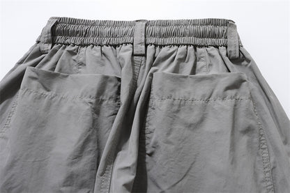 Multi Pocket Cargo Half Pants WN26754