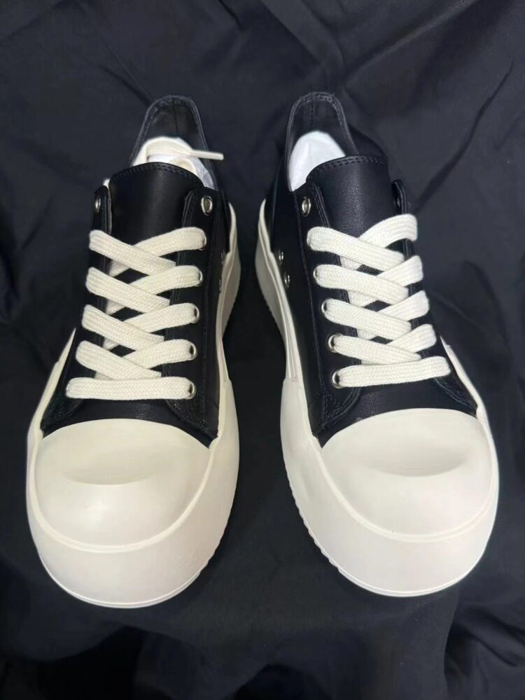 Chunky Shell Toe Platform Lace-Up Sneakers WN24543