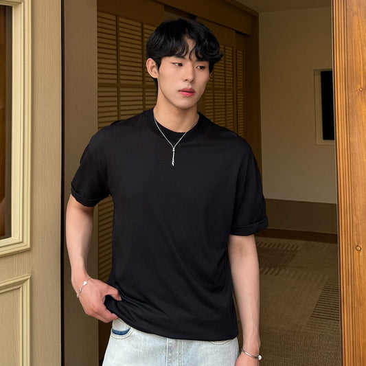 Plain Short Sleeve T-Shirt WN25013