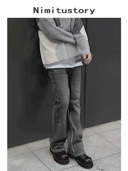 Round Toe Chunky Sole Leather Derby Shoes WN20600