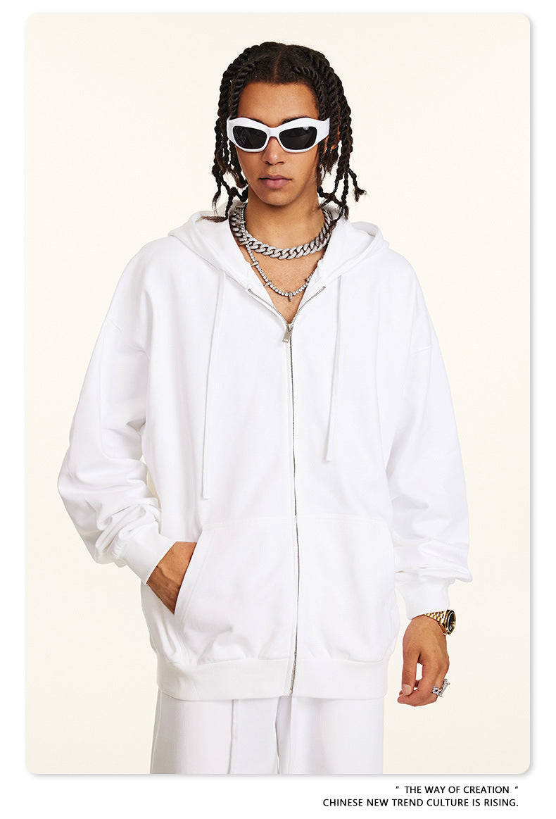Oversize Zipper Hoodie WN9927