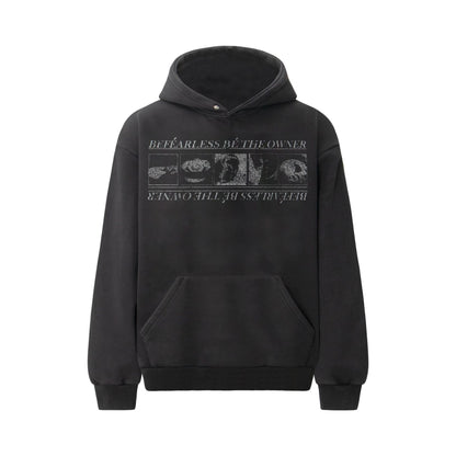 Heavyweight Wash Eye Graphic Pullover Hoodie WN25843