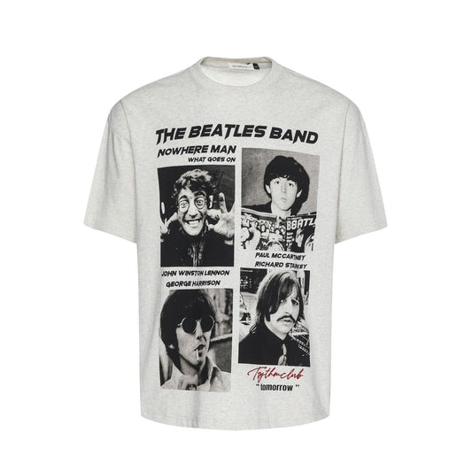 Portrait Print Short Sleeve T-Shirt WN25903