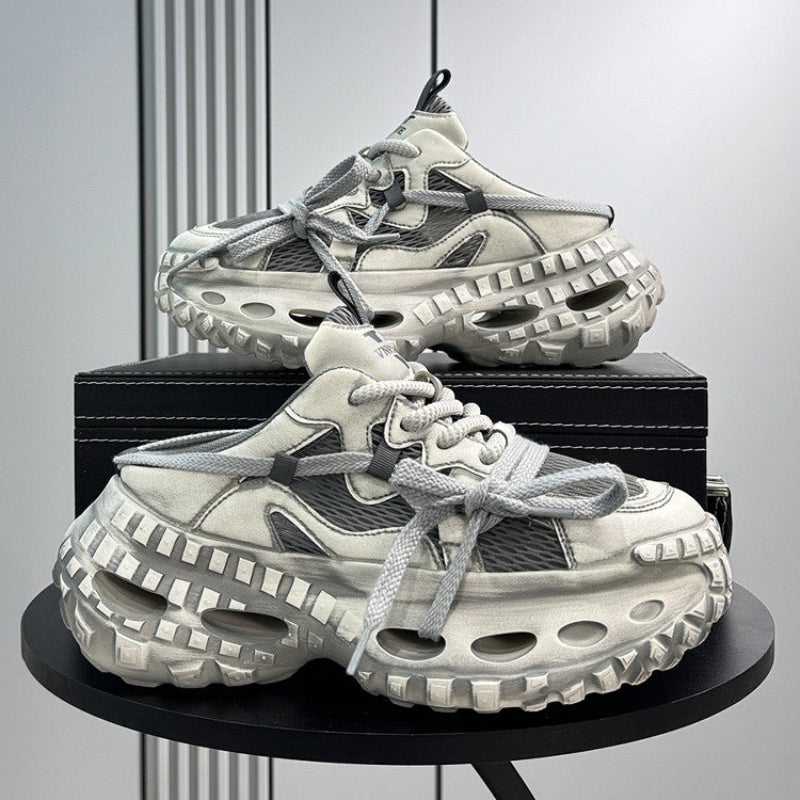 Mesh Thick Sole Dad Sneakers WN24747
