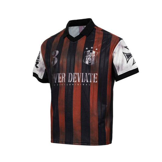 Striped Polo Collar Sporty Short Sleeve T-Shirt WN25819