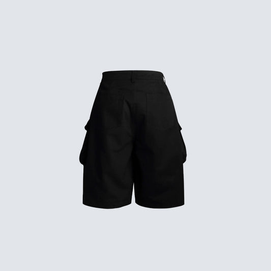 Graphic Cargo Pocket Half Pants WN27984