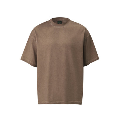 Plain Washed Oversize Short Sleeve T-Shirt WN18585