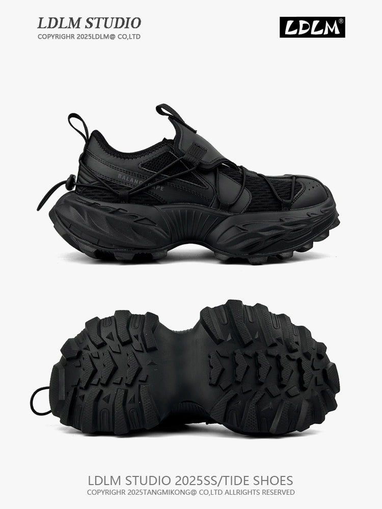 Mesh Thick Sole Sporty Sneakers WN21252