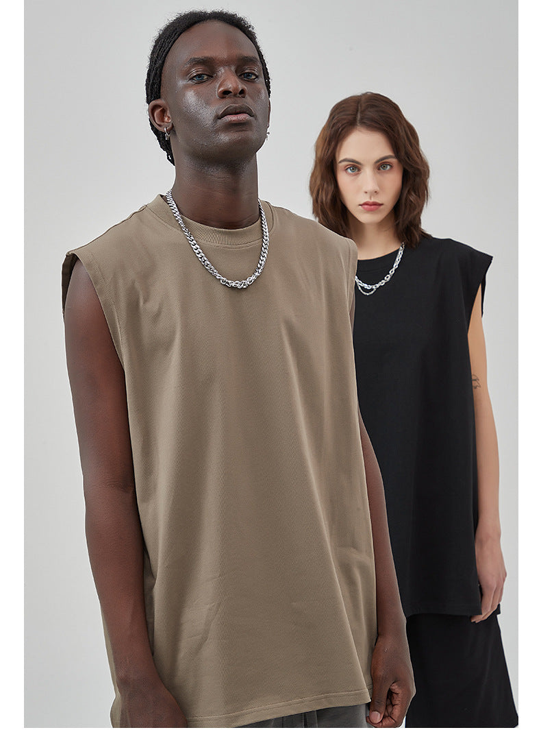Oversize Sleeveless T-shirt WN6637 – WONDER NOAH