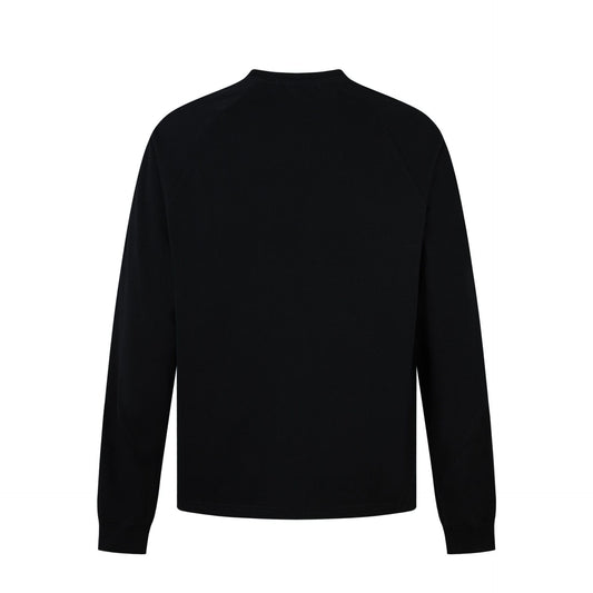 High-Neck Heavyweight Stripe Long Sleeve T-Shirt WN25629