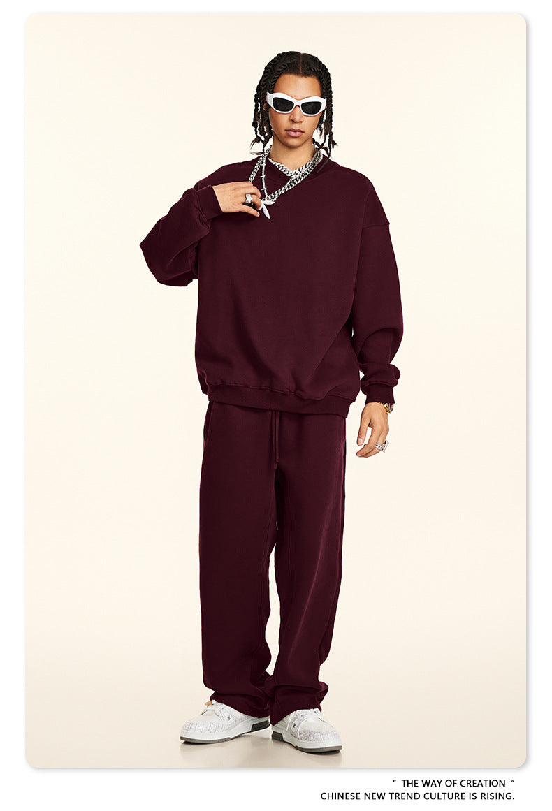 Fleece Lining Oversize Sweatshirt WN9928